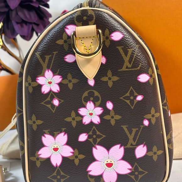 New Louis Vuitton TM Speedy Bandouliere Cherry Blossoms SOLD - Picture 8 of 16